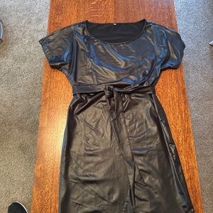 Simple black dress